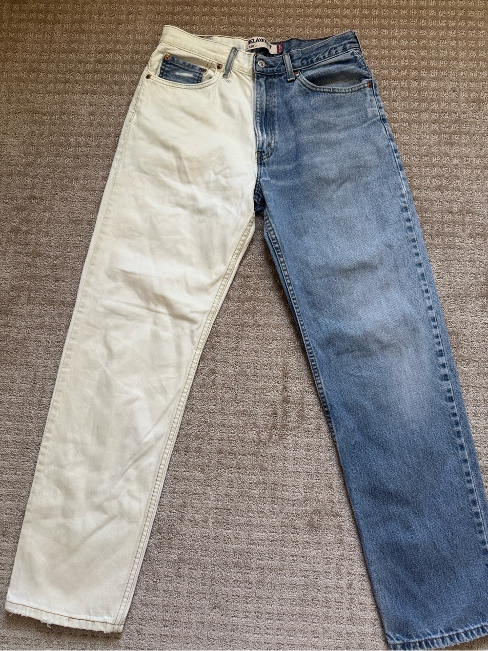 Levi’s 550 Two-Tone Jeans relaxed fit size 33X34 pants